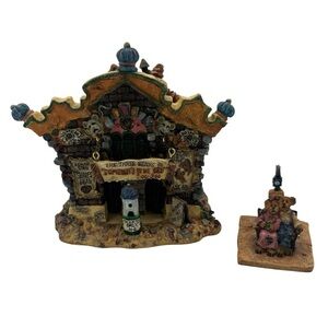 Boyds Bears Bearly-Built Villages The Roxbeary Theater Figurine Box Certificate